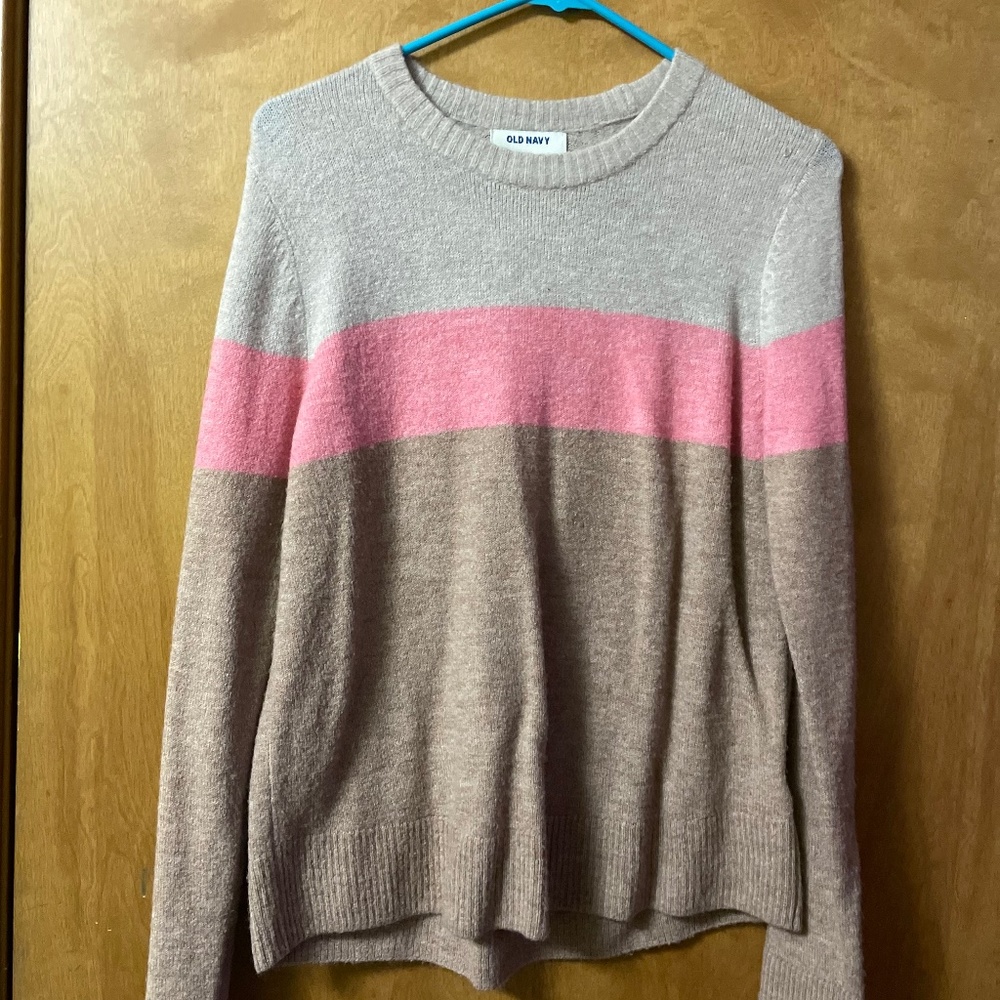 Old Navy Colorblock Sweater